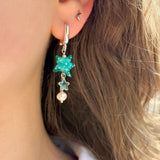 Lucky Blue Star Earrings