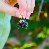 Blackberry Earrings, Elegant Earrings, Earrings For Women, Gift For Her