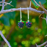Blackberry Earrings, Elegant Earrings, Earrings For Women, Gift For Her