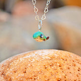 Whale Necklace, Ocean Necklace, Whale Pendant, Lampwork * only pendant, without chain