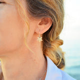 Whale Earrings, Sea Creature, Glass Earrings, Gift For Her