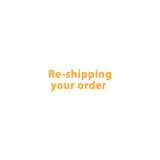 Re-shipping your order