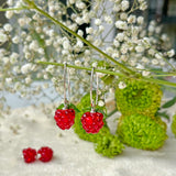 Raspberry Earrings