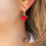 Lucky Raspberry Earrings (Mini version)