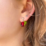 Pomegranate Seed Earrings