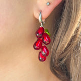 Pomegranate Seed Earrings