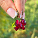 Pomegranate Seed Earrings