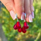 Pomegranate Seed Earrings