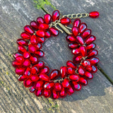 Pomegranate Seed Bracelet