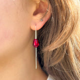 Pomegranate Seed Earrings