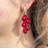 Pomegranate Seed Earrings