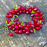 Pomegranate Seed Bracelet