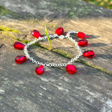 Pomegranate Seed Bracelet