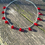 Pomegranate Seed Necklace