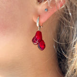 Pomegranate Seed Earrings
