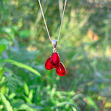 Pomegranate Seed Pendant