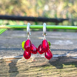 Pomegranate Seed Earrings