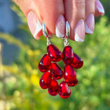 Pomegranate Seed Earrings