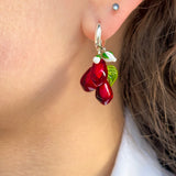 Pomegranate Seed Earrings