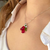 Pomegranate Seed Pendant