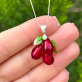 Pomegranate Seed Pendant