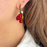 Pomegranate Seed Earrings