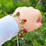 Pomegranate Seed Bracelet