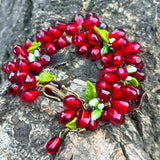 Pomegranate Seed Bracelet