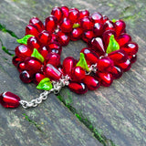 Pomegranate Seed Bracelet
