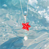 Red Sea Star Charm
