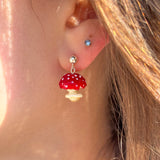 Lucky Mushroom Earrings