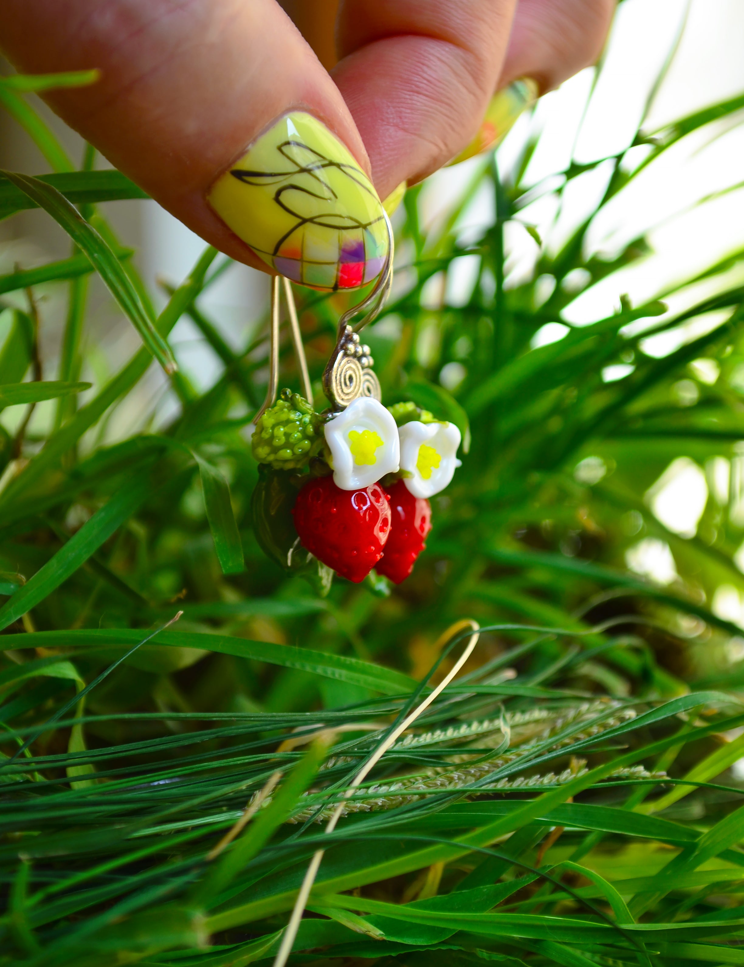 Strawberry Earrings