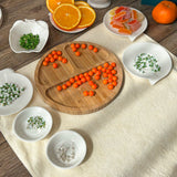 Lucky Orange Stud Earrings