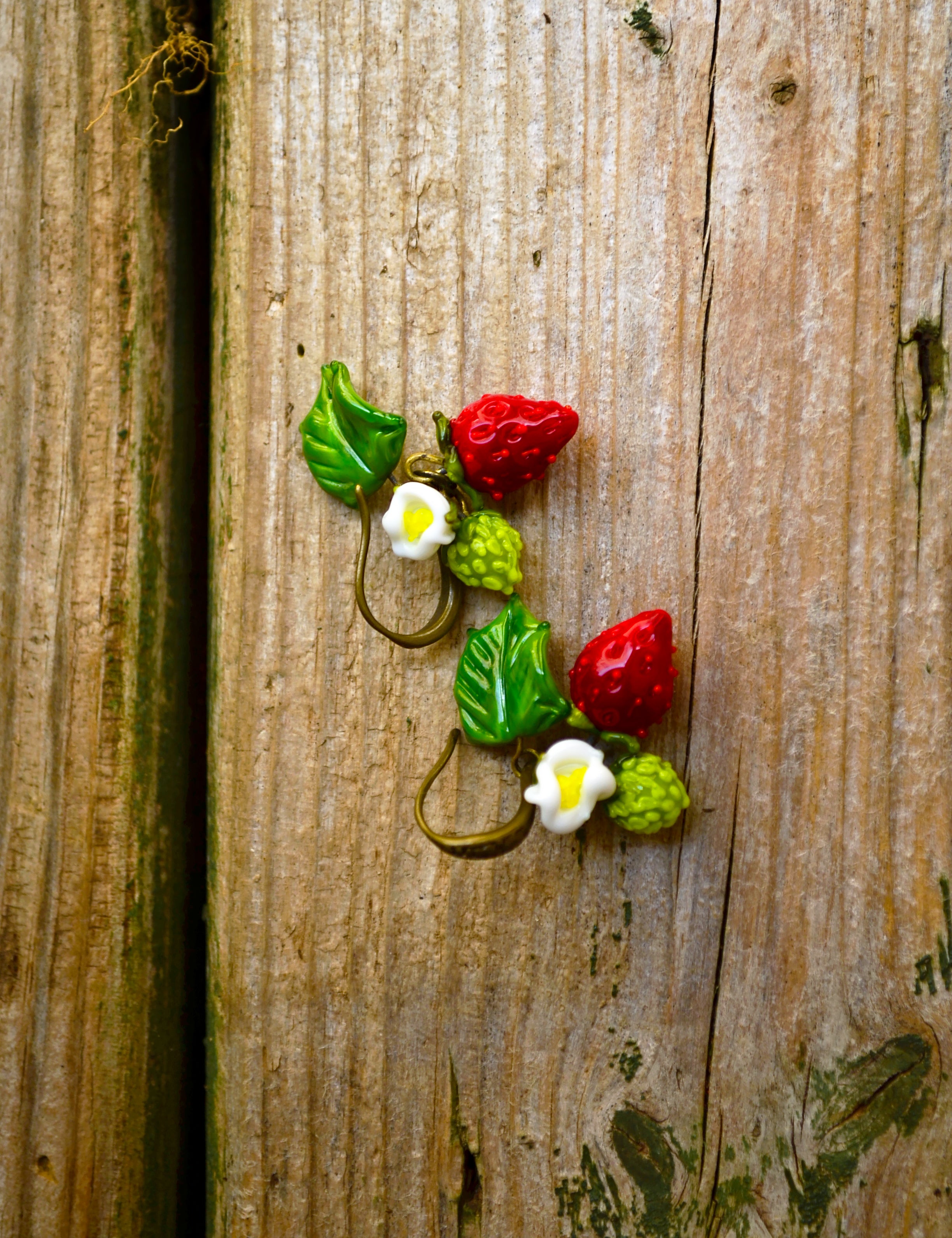 Strawberry Earrings