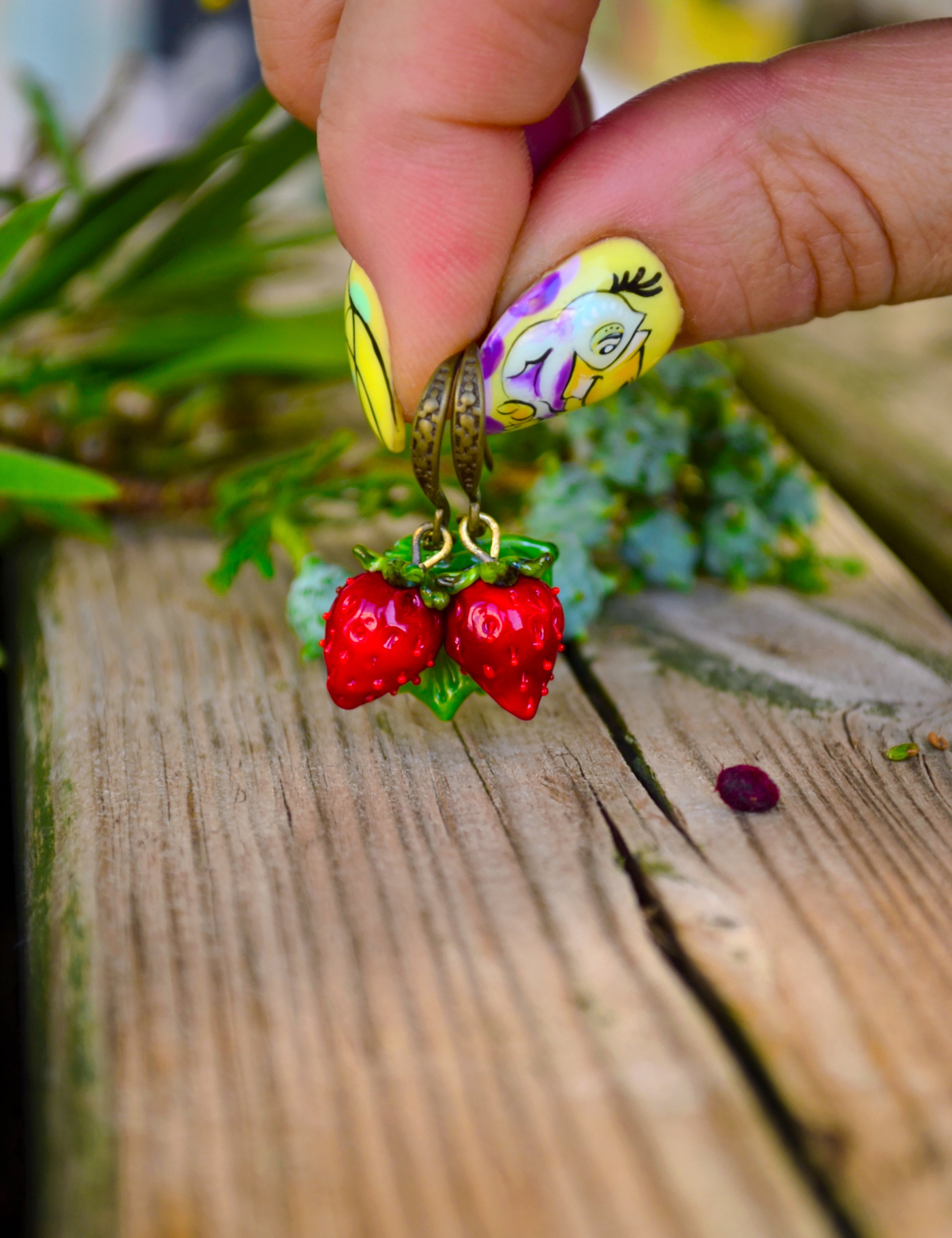 Strawberry Earrings