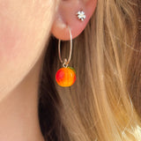 Lucky Peach Earrings