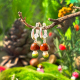 Lucky Boletus Earrings