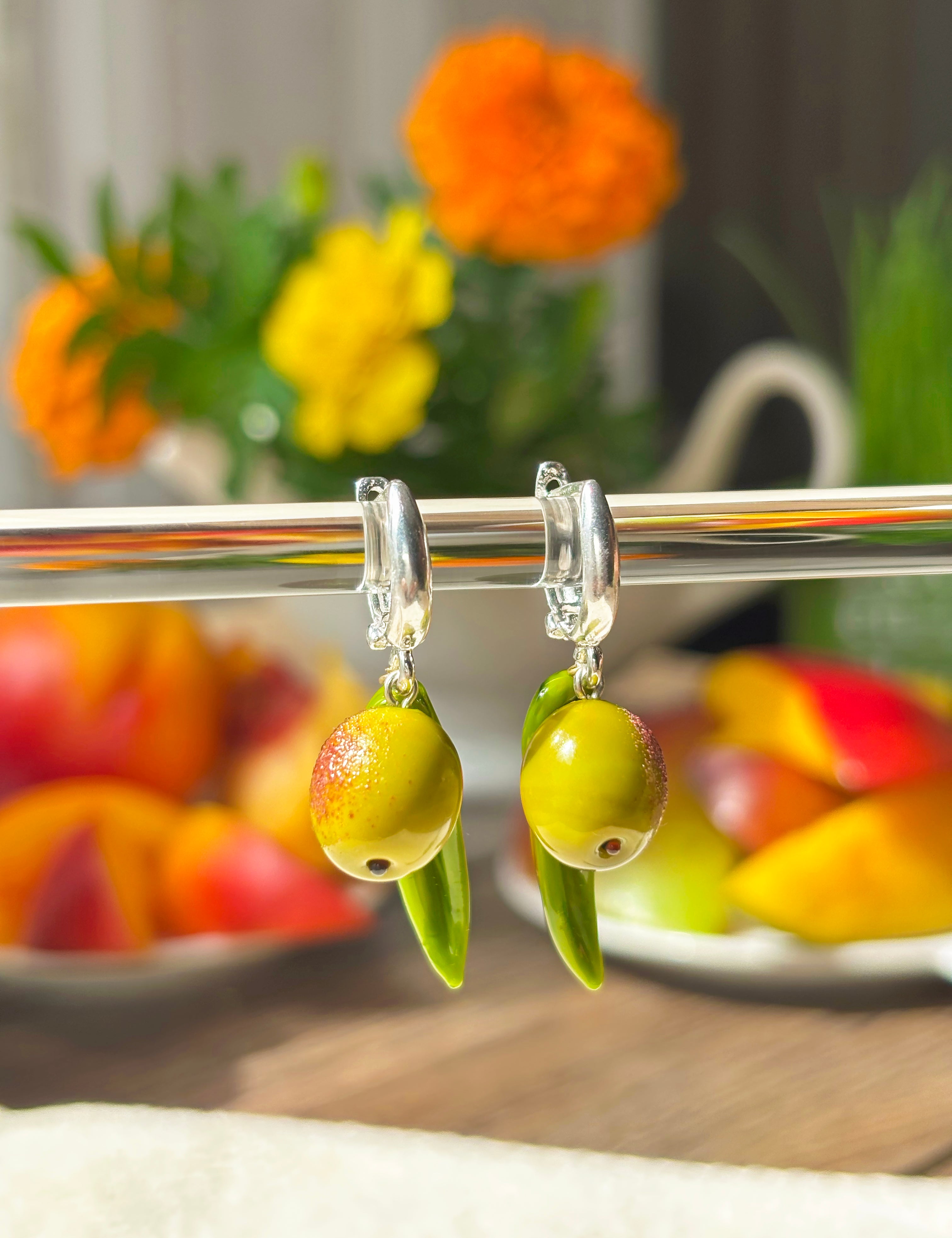 Olive Earrings