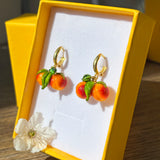 Lucky Peach Earrings