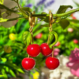 Lucky Cherry Pair Earrings