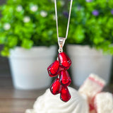 Pomegranate Seed Neklace
