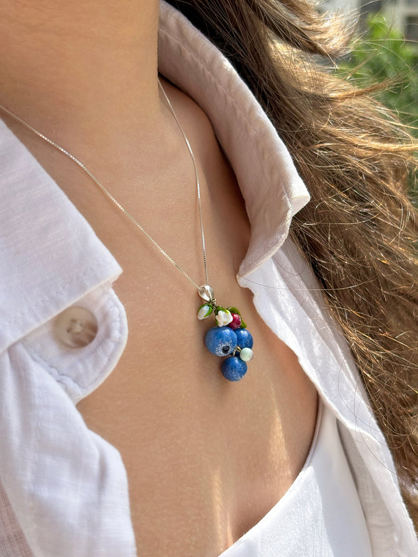 Lucky Blueberry Necklace