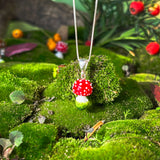 Lucky Fly Agaric Necklace