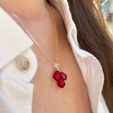 Pomegranate Seed Neklace