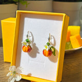 Lucky Peach Blossom Earrings
