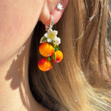 Lucky Peach Blossom Earrings