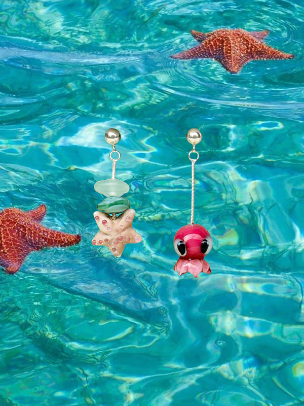 Octopus Earrings