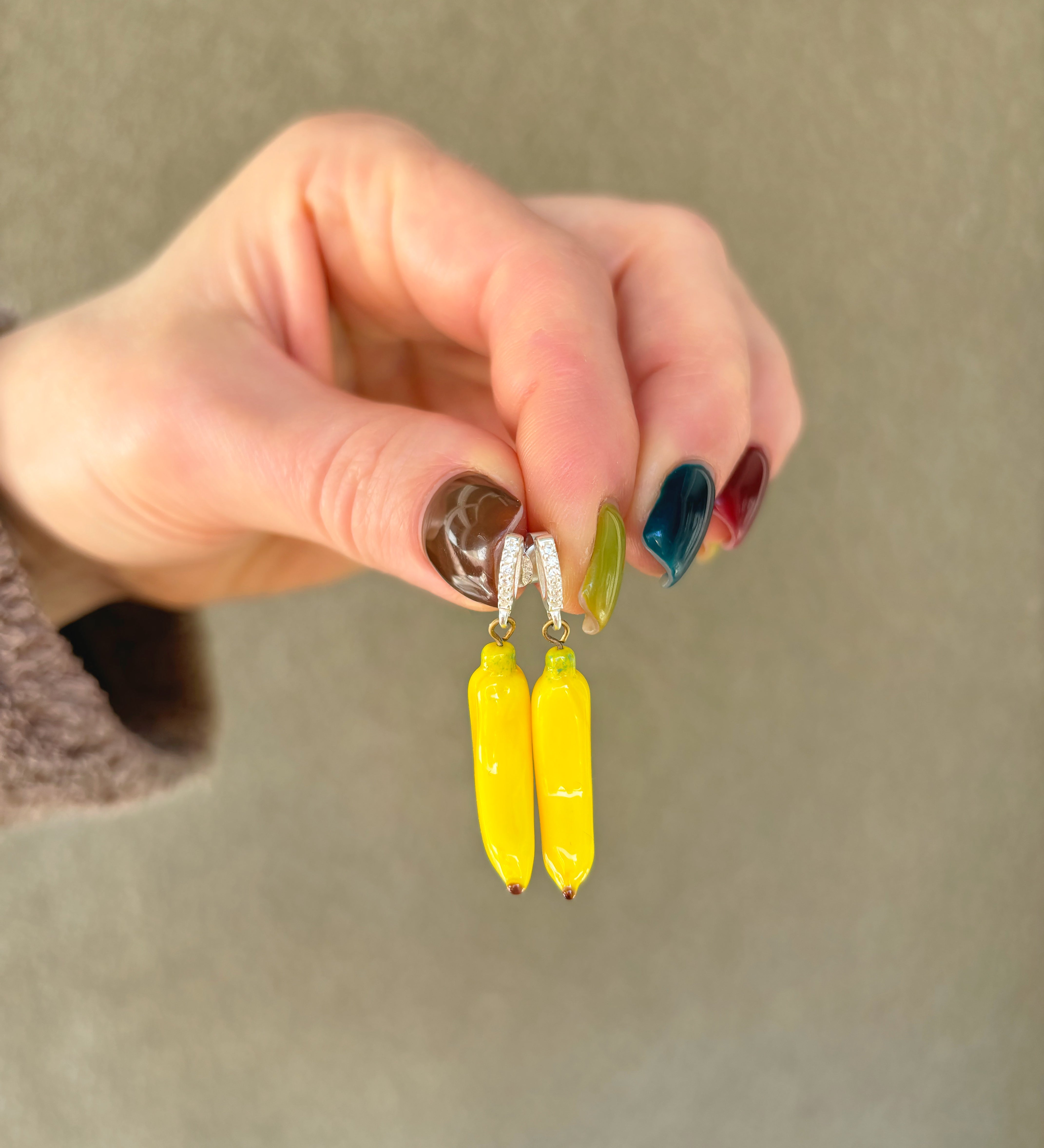Lucky Banana Earrings