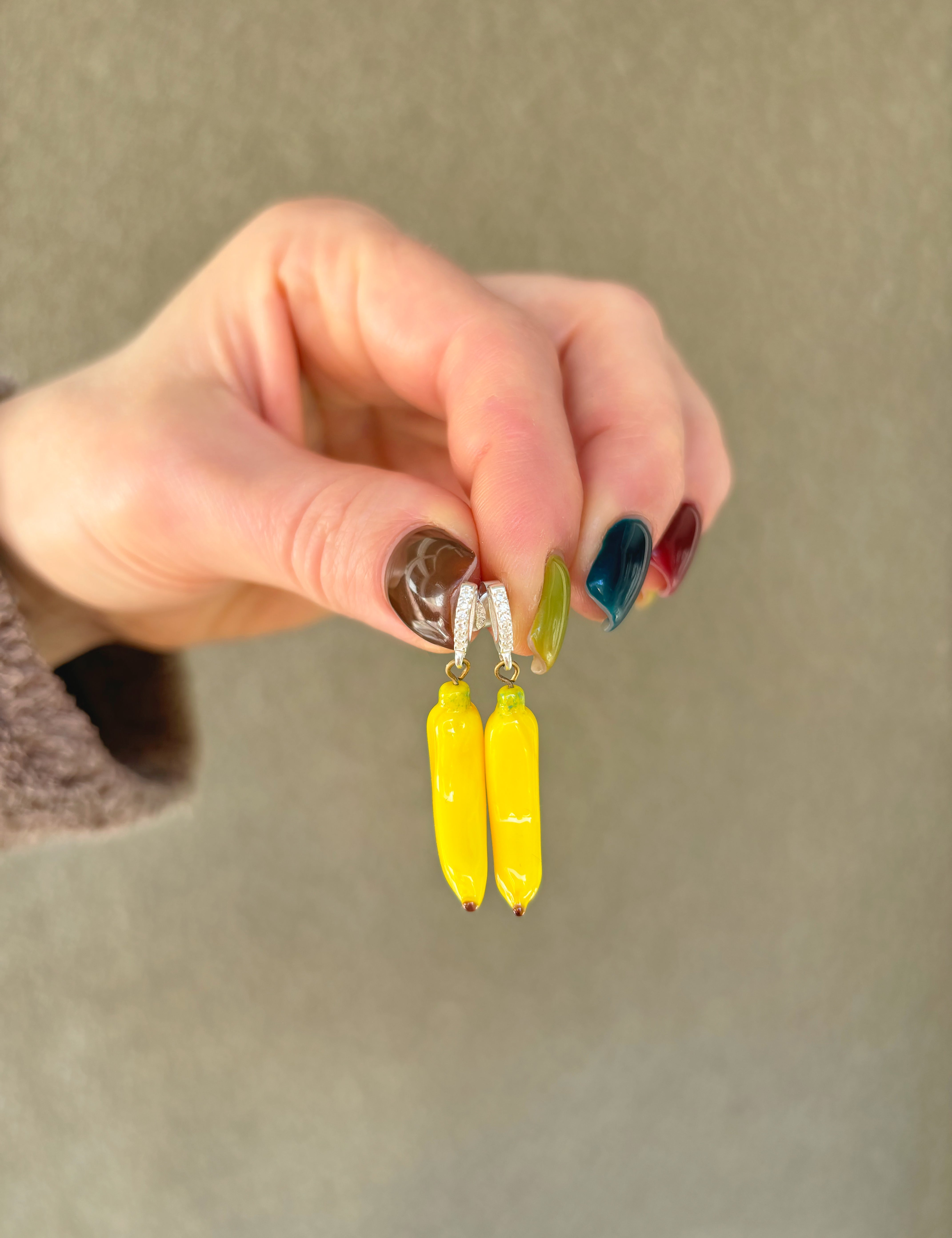Lucky Banana Earrings