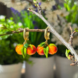 Lucky Peach Earrings